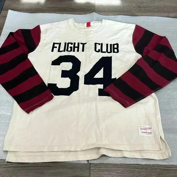 [XL] Flight Club Nyc × Mitchell &  Ness Men Sweatshirt - Picture 1 of 11